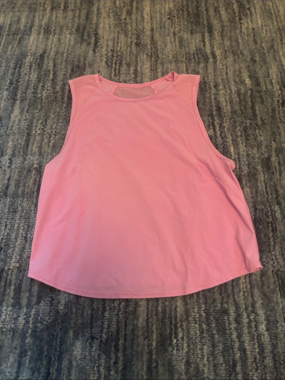 lululemon athletica Soft Pink Muscle Tank